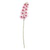 Flor Orquídea Rosa Tecido Decoração 107 Cm (6 unidades)