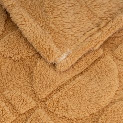 Alternative view of Manta Jacquard Sherpa Mid Century Bege 130 X 160 Cm