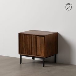 Mesa de Cabeceira Madeira Mango Talaia Quarto 50 X 40 X 50 Cm