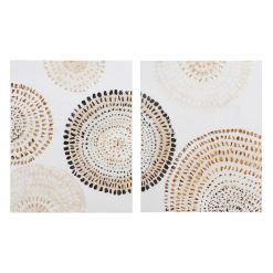 Pintura Abstrato 2 M Canvas Decoração 80 X 100 Cm ( 2 unidades)