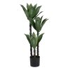 Planta Deserto Verde Pvc Jardins 120 Cm