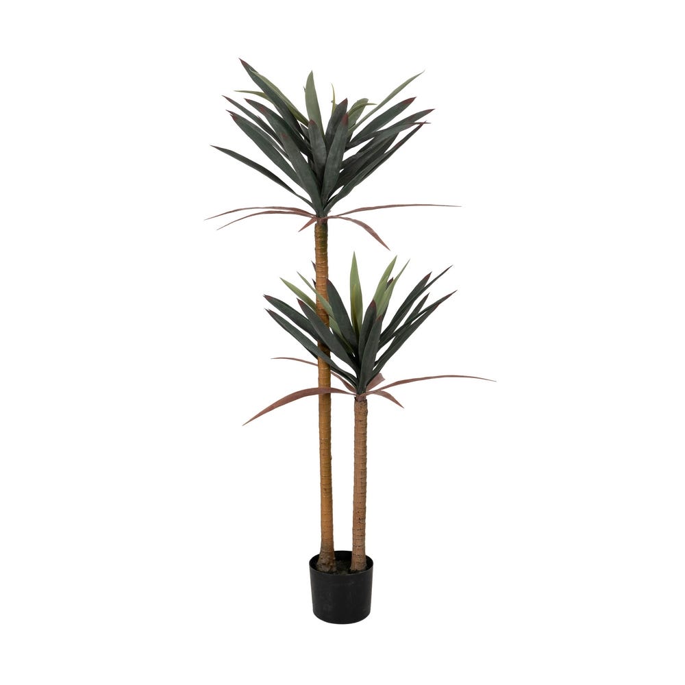 Planta Yuca Verde Goma Decoração 125 Cm