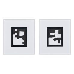 Quadro Pintura Abstrato 2 M 54 X 60 Cm ( 2 unidades)