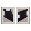 Quadro Pintura Abstrato 2 M Beige 124 X 5