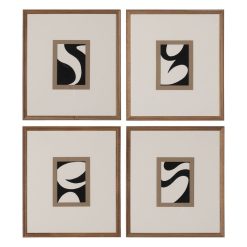 Quadro Pintura Abstrato 4 M 44 X 50 Cm