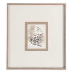 Alternative view of Quadro Pintura Instrumentos 4 M 44 X 50 Cm (4 unidades)