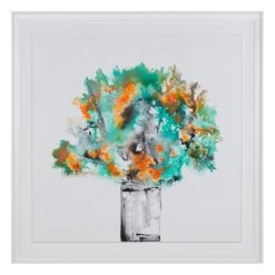 Quadro Pintura Jarrá Canvas Decoração 113 X 113 Cm