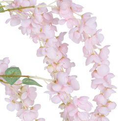 Alternative view of Racemo Glicinia Rosa 112 Cm (12 unidades)