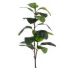 Rama Borracha Verde Artificial 55 X 50 X 130 Cm ( 2 unidades)