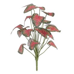 Rama Caladium Vermelho-Verde Pvc 39 X 34 X 44 Cm ( 2 unidades)