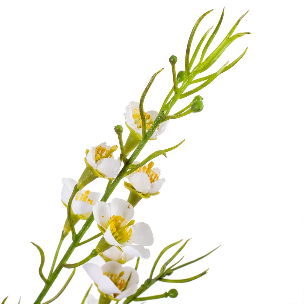 Rama Flores Branco Artificial 40 X 12 X 130 Cm ( 2 unidades) - Image 2