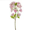 Rama Flores Rosa Pvc Jardins 40 Cm ( 24 unidades)