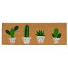 Tapede De Entrada Cactus Fibra De Coco 75 X 25 X 1