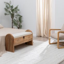 Alternative view of Tapete Crema Tejido Decoração 160 X 230 Cm