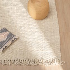 Alternative view of Tapete Crema Yute Altea Decoração 160 X 230 Cm