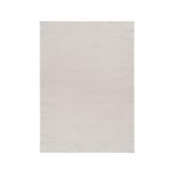 Tapete Geométrica Bege Viscose 160 X 230 Cm