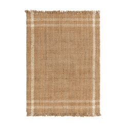 Tapete Natural-Branco Juta Altea 160 X 230 Cm