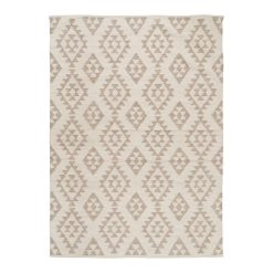 Tapete Natural Branco Lã-Algodão 200 X 300 Cm