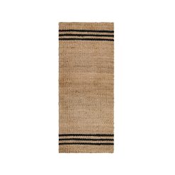 Tapete Natural-Preto Juta Altea 70 X 170 Cm