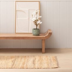 Alternative view of Tapete Natural Yute Altea Decoração 70 X 170 Cm