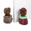Travao De Porta Africana 2 Modelos 18 X 16 X 32 Cm (2 Unidades)