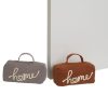 Travao De Porta Bolsa 2/C Tela-Cascalho 24 X 9 X 11 Cm (2 Unidades)