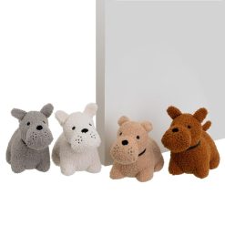 Travao De Porta Cão 4 Modelos Tela-Areia 26 X 14 X 22 Cm (4 Unidades)