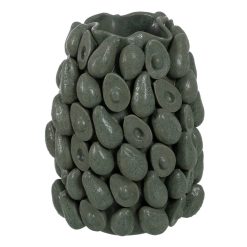 Vaso Verde Cerâmica Decoração 33 X 32